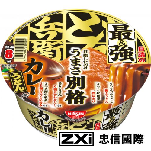 日清》日清兵衛最強碗麵-豆皮烏龍咖哩風味- 忠信國際